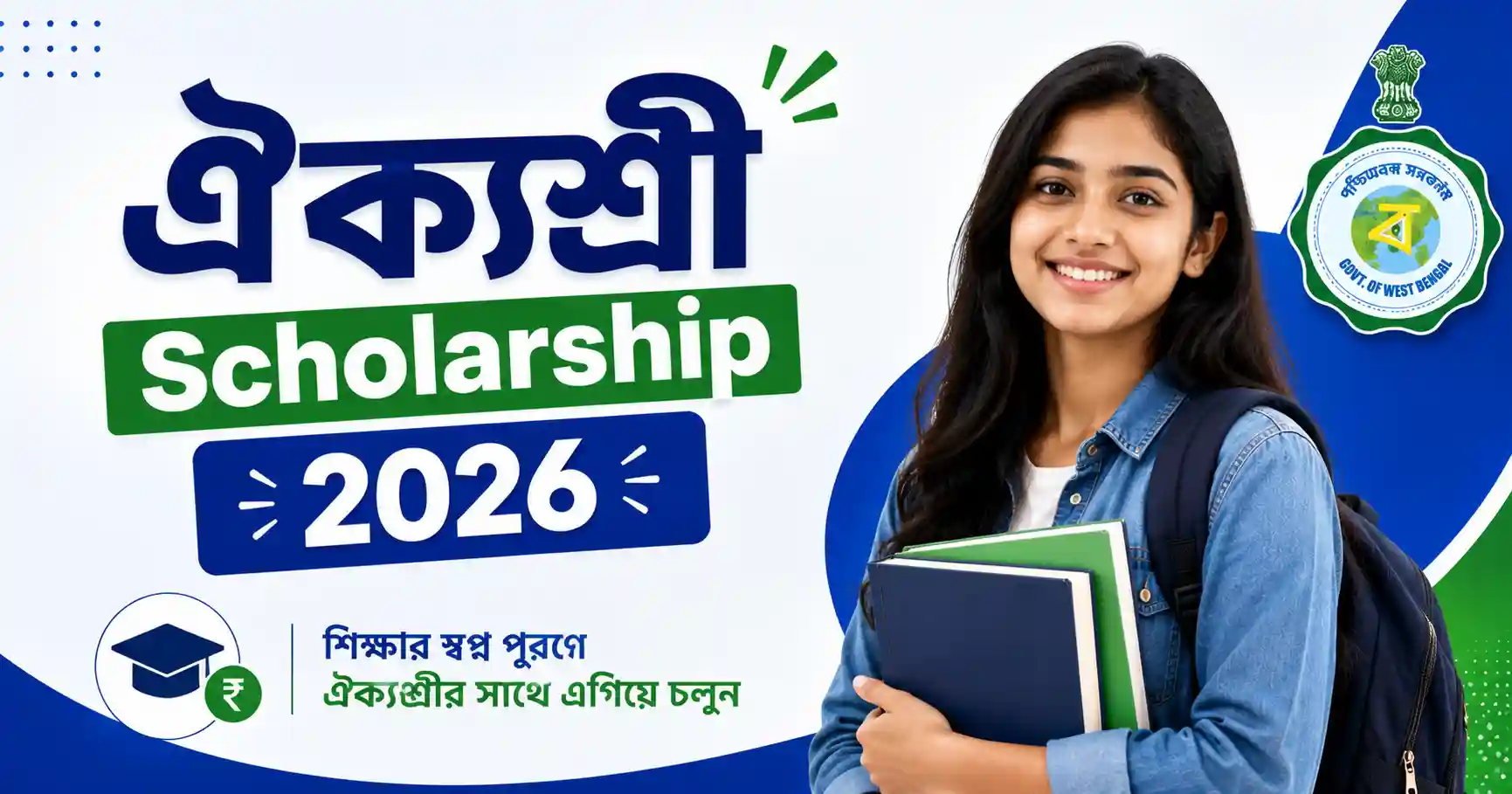 Aikyashree Scholarship 2026 application and status check guide