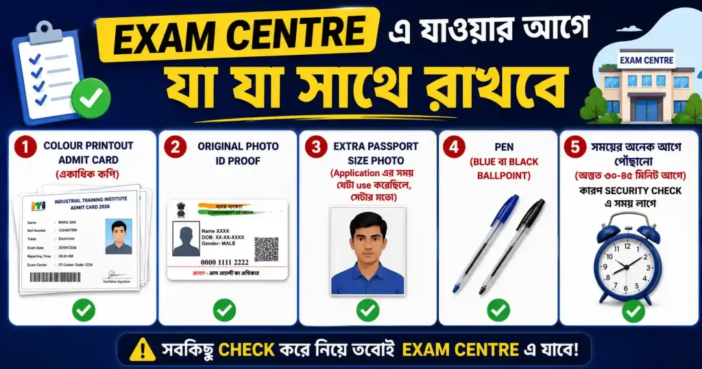 ITI Admit Card Download 2026 SIDH portal step by step guide